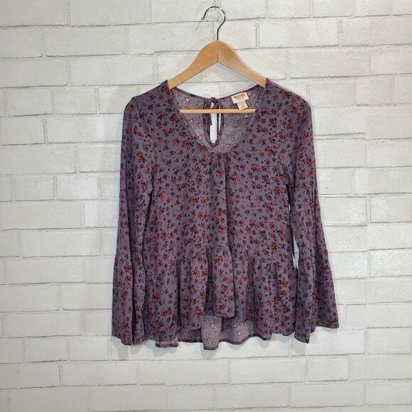 Mossimo Supply Co Floral Blouse - Picture 9 of 14